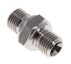 G 1/4'' Acero inoxidable doble espiga 400 Bar - Hidráulico