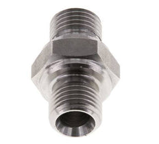 G 1/4'' Acero inoxidable doble espiga 400 Bar - Hidráulico