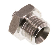 G 1/4'' x M5 Acero inoxidable Doble Nipple 40 Bar