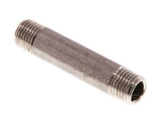 R 1/4'' Stainless steel Double Pipe Nipple 20 Bar DIN 2982 - 60mm