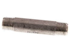 R 1/4'' Stainless steel Double Pipe Nipple 20 Bar DIN 2982 - 60mm