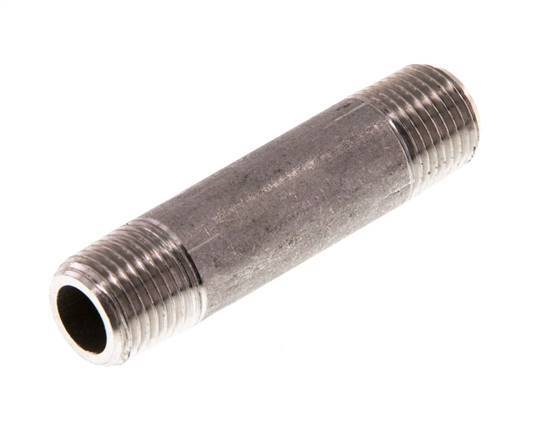R 1/8'' Stainless steel Double Pipe Nipple 20 Bar DIN 2982 - 40mm