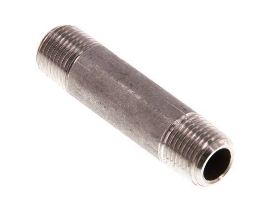 R 1/8'' Stainless steel Double Pipe Nipple 20 Bar DIN 2982 - 40mm