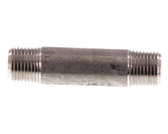 R 1/8'' Stainless steel Double Pipe Nipple 20 Bar DIN 2982 - 40mm