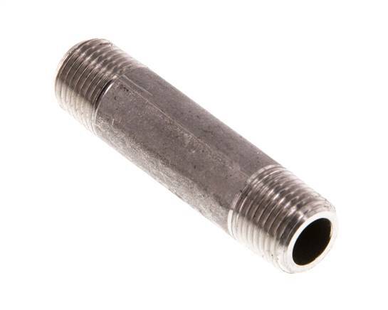 R 1/8'' Stainless steel Double Pipe Nipple 20 Bar DIN 2982 - 40mm