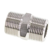 3/4'' NPT Acero inoxidable Espiga doble 170 Bar - Hidráulico