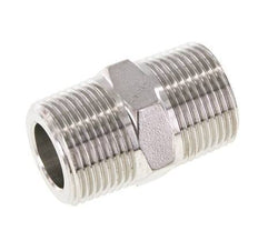 3/4'' NPT Acero inoxidable Espiga doble 170 Bar - Hidráulico