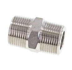 3/4'' NPT Acero inoxidable Espiga doble 170 Bar - Hidráulico