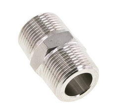3/4'' NPT Acero inoxidable Espiga doble 170 Bar - Hidráulico
