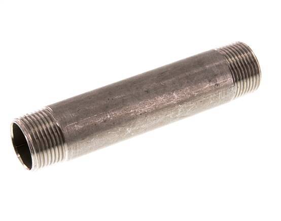 R 3/4'' Stainless steel Double Pipe Nipple 20 Bar DIN 2982 - 120mm