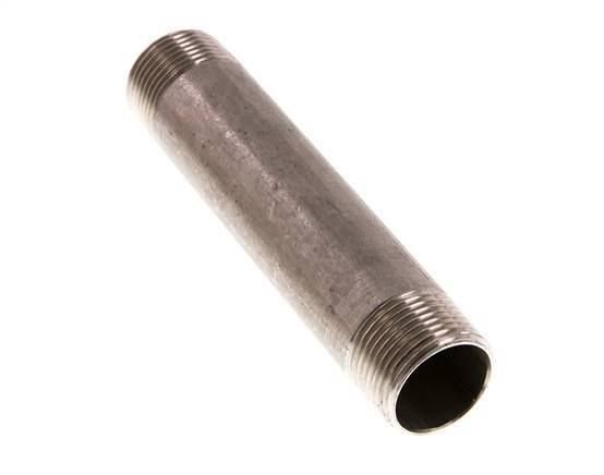 R 3/4'' Stainless steel Double Pipe Nipple 20 Bar DIN 2982 - 120mm