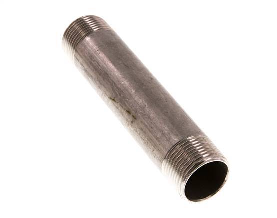 R 3/4'' Stainless steel Double Pipe Nipple 20 Bar DIN 2982 - 120mm
