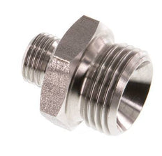 G 3/8'' x G 1/8'' Acero inoxidable de doble espiga 40 Bar