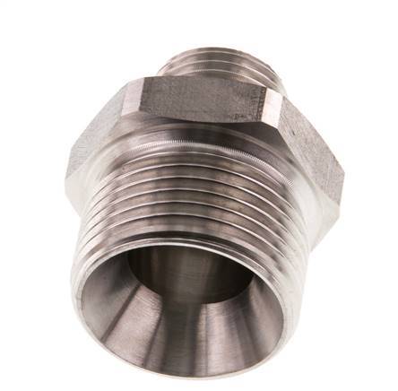 G 1'' x G 1/2'' Acero inoxidable de doble espiga 40 Bar