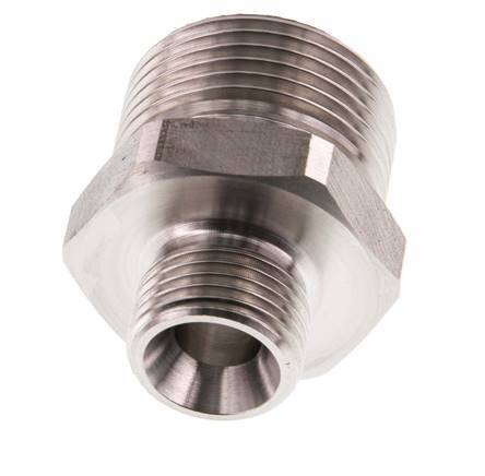 G 1'' x G 1/2'' Acero inoxidable de doble espiga 40 Bar