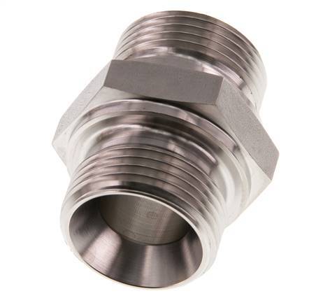 G 1'' Barra de acero inoxidable de doble espiga 345 - Hidráulica
