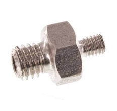 M5 x M3 Espiga doble de acero inoxidable 40 Bar