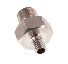 M5 x M3 Espiga doble de acero inoxidable 40 Bar