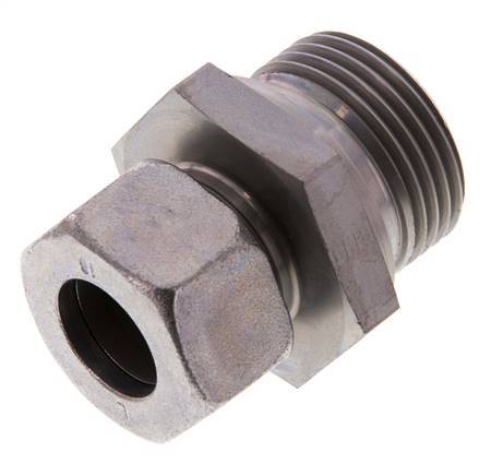 G 1'' Macho x 18L Anillo de corte recto de acero galvanizado 315 Barra DIN 2353