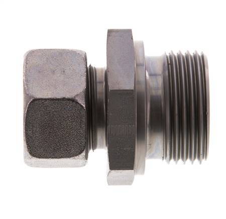 G 1'' Macho x 18L Anillo de corte recto de acero galvanizado 315 Barra DIN 2353