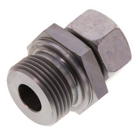G 1'' Macho x 18L Anillo de corte recto de acero galvanizado 315 Barra DIN 2353