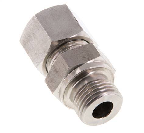 G 1/2'' Macho x 14S Anillo de corte recto de acero inoxidable 630 Barra DIN 2353