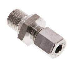 G 1/4'' Macho x 6L Anillo de corte recto de acero inoxidable 315 Barra DIN 2353