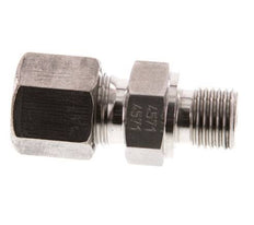 G 1/4'' Macho x 8S Anillo de corte recto de acero inoxidable 630 Barra DIN 2353