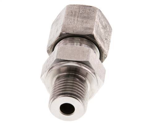 G 1/4'' Macho x 8S Anillo de corte recto de acero inoxidable 630 Barra DIN 2353