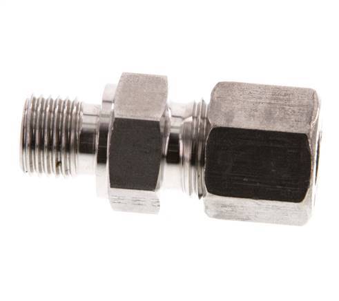 G 1/4'' Macho x 8S Anillo de corte recto de acero inoxidable 630 Barra DIN 2353