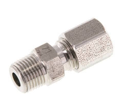 R 1/8'' Macho x 6LL Anillo de corte recto de acero inoxidable 100 Bar DIN 2353