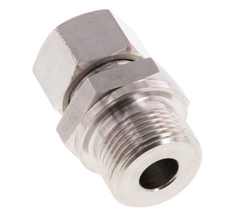 G 3/4'' Macho x 15L Anillo de corte recto de acero inoxidable 315 Barra DIN 2353