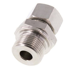 G 3/4'' Macho x 15L Anillo de corte recto de acero inoxidable 315 Barra DIN 2353