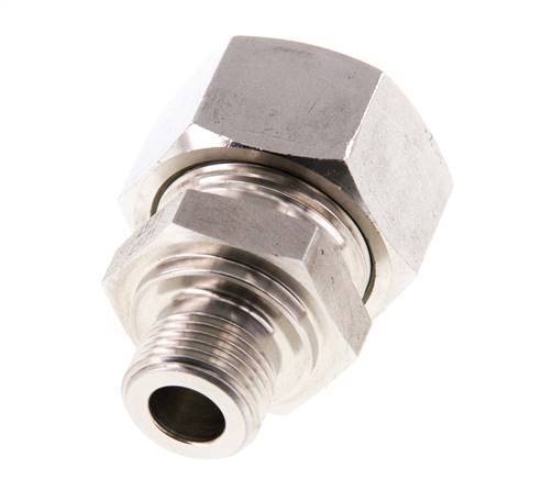 G 3/8'' Macho x 18L Acero inoxidable Anillo de corte recto 315 Barra DIN 2353