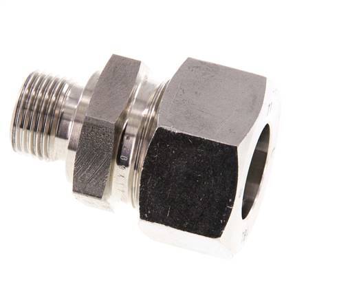 G 3/8'' Macho x 18L Acero inoxidable Anillo de corte recto 315 Barra DIN 2353