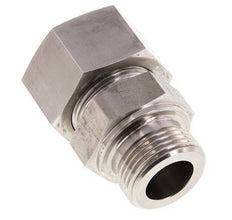 G 1'' Macho x 25S Anillo de corte recto de acero inoxidable 400 Bar DIN 2353