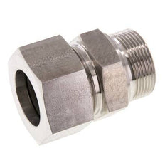 G 1 1/2'' Macho x 38S Anillo de corte recto de acero inoxidable 315 Barra DIN 2353