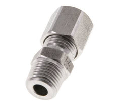 M10x1 Macho x 6LL Anillo de corte recto de acero inoxidable 100 Bar DIN 2353