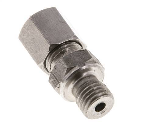 M12x1,5 Macho x 6S Anillo de corte recto de acero inoxidable 630 Barra DIN 2353