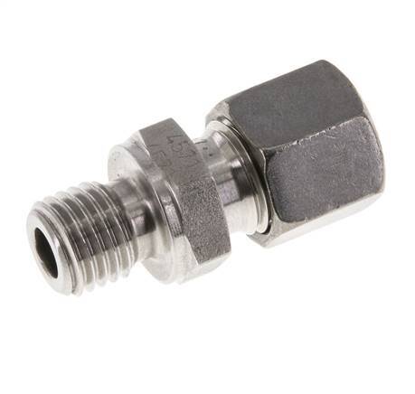 M12x1,5 Macho x 8L Anillo de corte recto de acero inoxidable 315 Barra DIN 2353