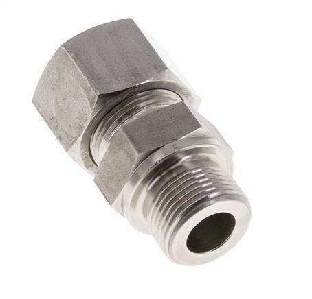 M22x1,5 Macho x 16S Anillo de corte recto de acero inoxidable 400 Barra DIN 2353