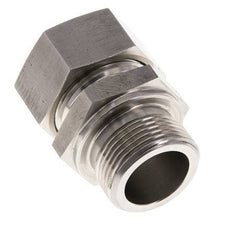 M33x2 Macho x 28L Anillo de corte recto de acero inoxidable 160 Barra DIN 2353