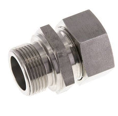 M33x2 Macho x 28L Anillo de corte recto de acero inoxidable 160 Barra DIN 2353