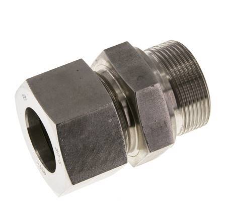 M42x2 Macho x 30S Anillo de corte recto de acero inoxidable 400 Barra DIN 2353
