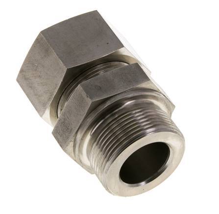 M42x2 Macho x 30S Anillo de corte recto de acero inoxidable 400 Barra DIN 2353