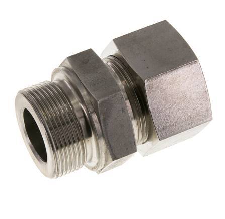 M42x2 Macho x 30S Anillo de corte recto de acero inoxidable 400 Barra DIN 2353