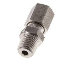 M8x1 Macho x 4LL Anillo de corte recto de acero inoxidable 100 Bar DIN 2353