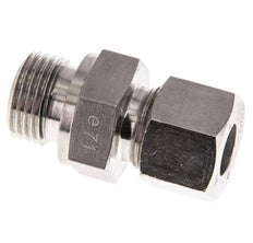 G 1/2'' Macho x 12S Anillo de corte recto de acero inoxidable con junta FKM 630 Barra DIN 2353