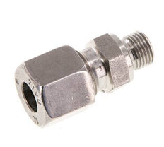 G 1/8'' Macho x 8L Anillo de corte recto de acero inoxidable con junta FKM 315 Bar DIN 2353