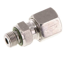 G 1/8'' Macho x 8L Anillo de corte recto de acero inoxidable con junta FKM 315 Bar DIN 2353